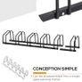 6-Bike Floor Parking Stand Parking Rack (FREE SHIPPING) Image 3