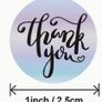 50pcs Thank You Gift Laser Cut Stickers. new, unopened. Image 2