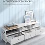 TV stand Cabinet with drawers White Image 3