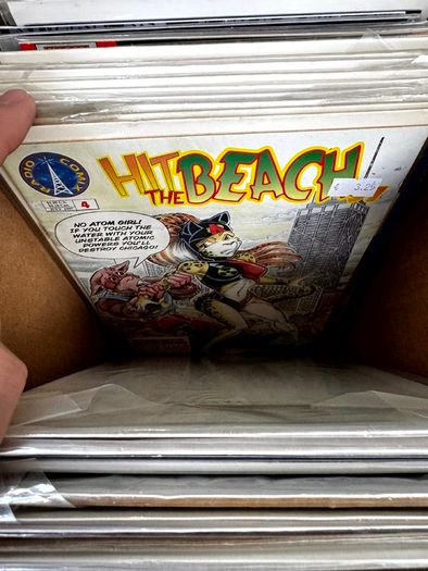 Indie Long Comic Box w 250 Comics for Sale