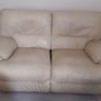 Used recliner 2 seater leather couch Image 5