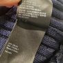 COS navy ribbed long skirt Image 9