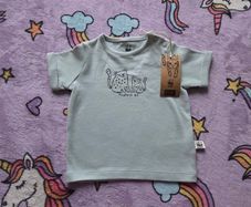 UpTo3Months, Brand-New WWF by F&F Organic Cotton Baby Top