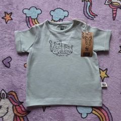 UpTo3Months, Brand-New WWF by F&F Organic Cotton Baby Top
