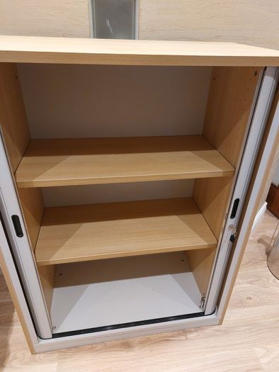Large filing/storage cabinet with Tambour doors