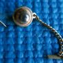 Vintage Alaska Black Stone Tie Pin Image 4