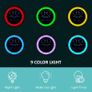 Children's Alarm Clock, Children's Sleep Trainer with Night Lights, Sound Machine, Alarm Clock with Alarm Time for Toddlers (Green) Image 4