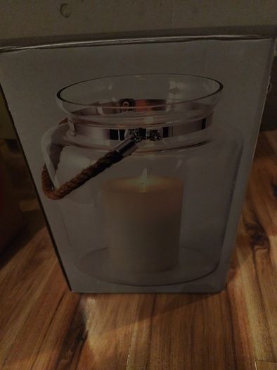 glass lantern