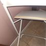 white high ikea stool Image 3