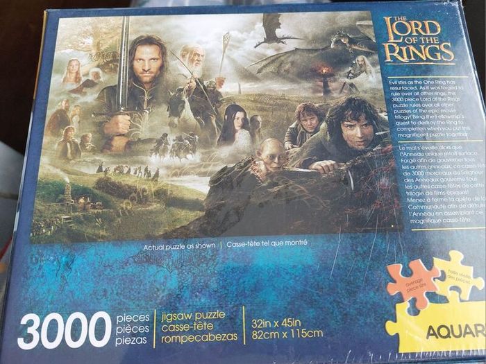 Lord of the Rings 3000 piece Jigsaw Puzzle (227) mr)1
