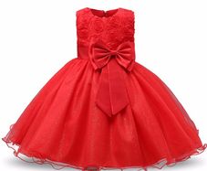 New Girls 3D Effect Flower Sleeveless Formal Party Dress Wedding Bridesmaid Sz 4-5yr