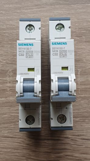 Used circuit breakers MCB RCBO RCD various amps Siemens,ABB,GE,Legrand,Hager,Schneider, Garo