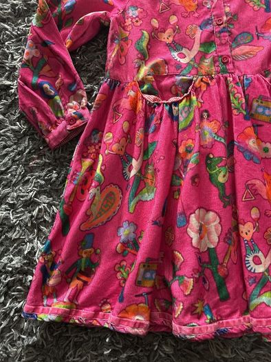 Oilily Djuliette dress age 8 like new!