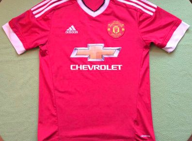 2015/17 Manchester United Adidas Jersey Size S Adults
