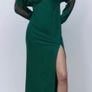 Postage Included ZARA BRAND NEW green maxi dress with embroidered sleeveless size M Image 2