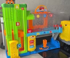 fisher price little people bus and carwash