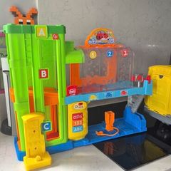 fisher price little people bus and carwash