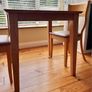 Pine table & two chairs Image 2