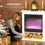 1800W Freestanding Electric Fireplace Image 5
