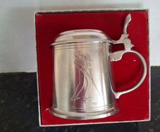 Newlands Golf Club pro patria pewter tankard