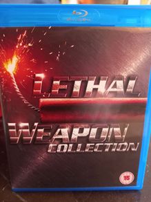 Lethal Weapon 1-4 Complete Bluray Collection Mel Gibson Danny Glover Action Movies