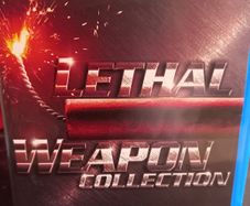 Lethal Weapon 1-4 Complete Bluray Collection Mel Gibson Danny Glover Action Movies