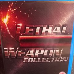 Lethal Weapon 1-4 Complete Bluray Collection Mel Gibson Danny Glover Action Movies