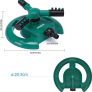 Garden Sprinkler Automatic Lawn Water Sprinkler 360 Degree 3 Arm Rotating Sprinkler System for Watering Your Lawn Plants Flowers Veggies and More (FREE POSTAGE) Image 2