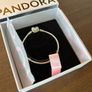 Pandora Heart Clasp Snake Chain Bracelet (size 15) Image 3