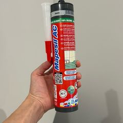 Beige silicone sealant