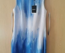 BNWT - DKNY Draped Scuba Dress UK 10