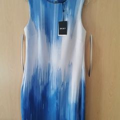 BNWT - DKNY Draped Scuba Dress UK 10