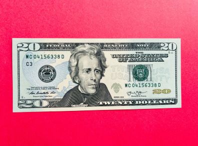 Usa  20. Dollars   2013. Letter  ( C 3  )   PHILADELPHIA  ( Uncirculated )