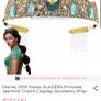 Jasmine costume crown tiara Image 2