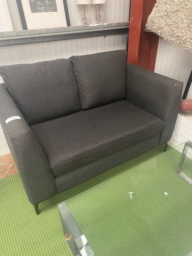 2 Seater Sofa, Charcoal Grey