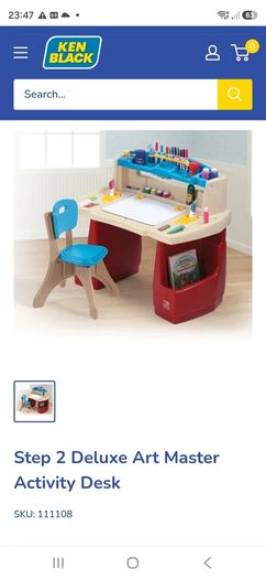 Step 2 Deluxe Art Master Activity Desk