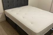 Brand New Stylish single Divan Beds.. Multiple Options Of Headboards. Tufted Memory Foam Mattresses Available. Drawers Storage Available