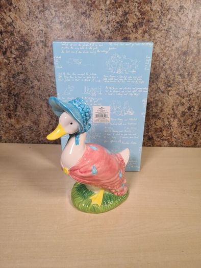 World of Beatrix Potter money box Jemima Puddle Duck money box bank  ENESCO