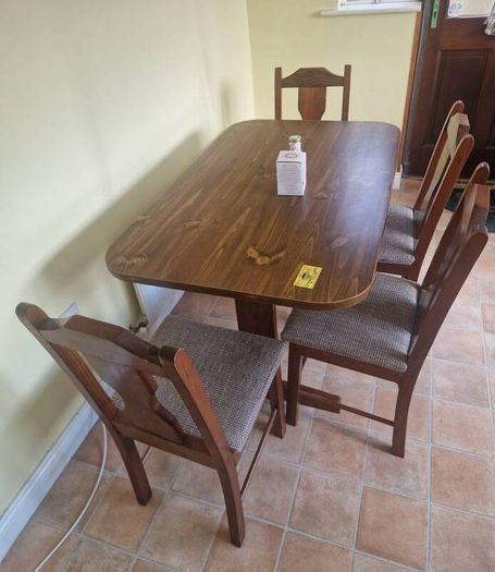 Dining Table with 4 Chairs