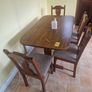 Dining Table with 4 Chairs Image 3