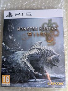 Monster Hunter Wilds, PS5, Sealed, Steelbook Edition