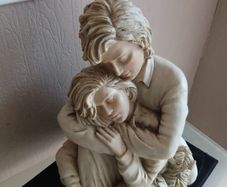 boy and girl ornament