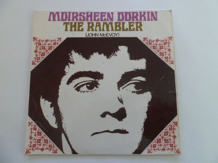 Johnny Mcevoy The Rambler Muirsheen Durkin 1966 E.p. Irish Pressing 45 Rpm Picture Sleeve