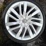 19" Genuine Vw Alloys with tyres Image 2