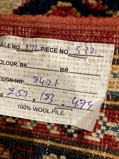 Pure wool rug