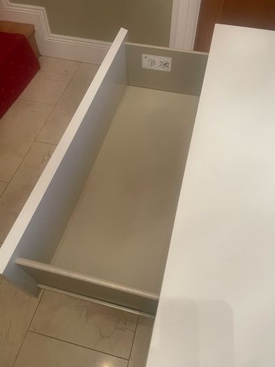 MALM Chest of 6 drawers, white, 160x78 cm WHITE