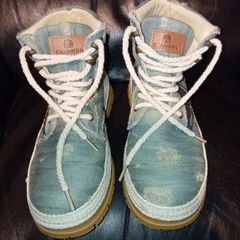 Men's denim boots