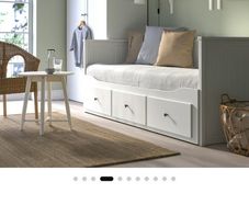 HEMNES Day-bed w 3 drawers/2 mattresses (80x200 cm)