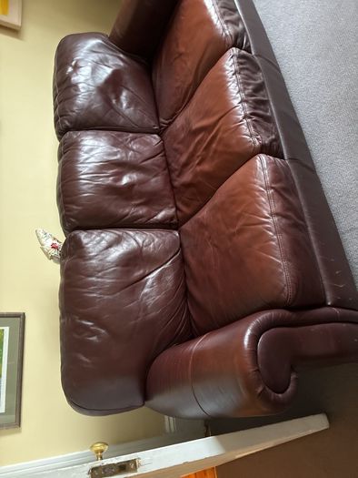 Leather sofa