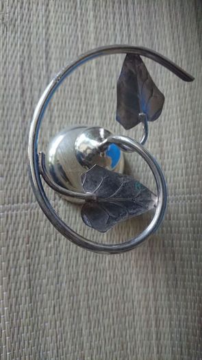EPNS Antique candle holder